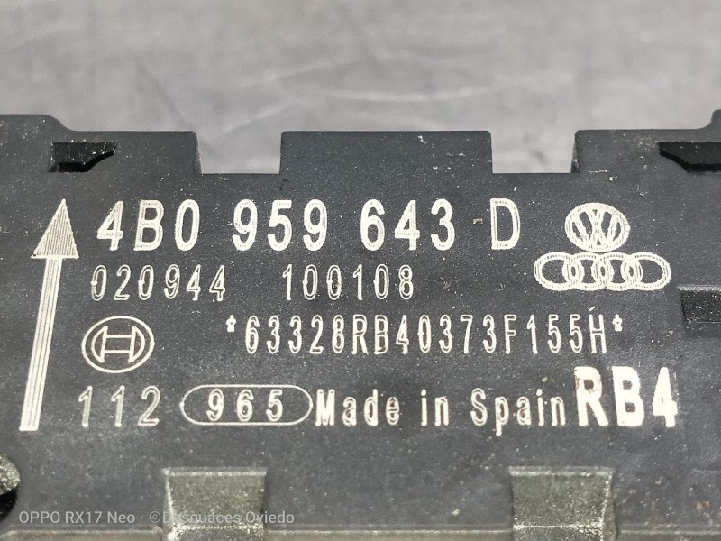 Recambio de sensor para audi s3 (8p) 2.0 tfsi referencia OEM IAM 4B0959643D 020941090108 