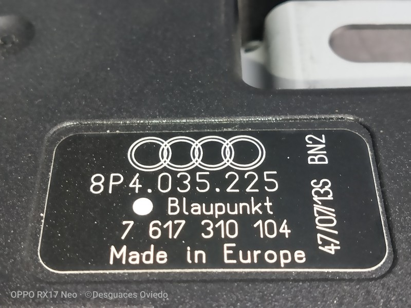Recambio de modulo electronico para audi s3 (8p) 2.0 tfsi referencia OEM IAM 8P4035225 7617310104 