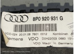 Recambio de cuadro instrumentos para audi s3 (8p) 2.0 tfsi referencia OEM IAM 8P0920931G   2