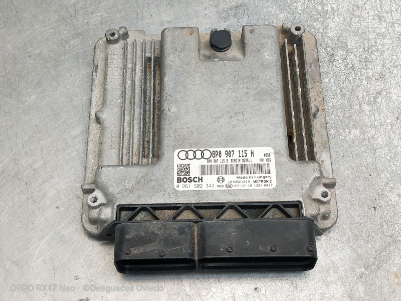 Recambio de centralita motor uce para audi s3 (8p) 2.0 tfsi referencia OEM IAM 8P0907115H 0261S02342 1039S21810