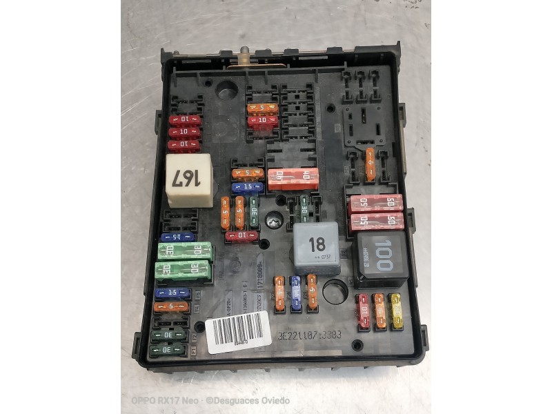 Recambio de caja reles / fusibles para audi s3 (8p) 2.0 tfsi referencia OEM IAM 3E2211073383  