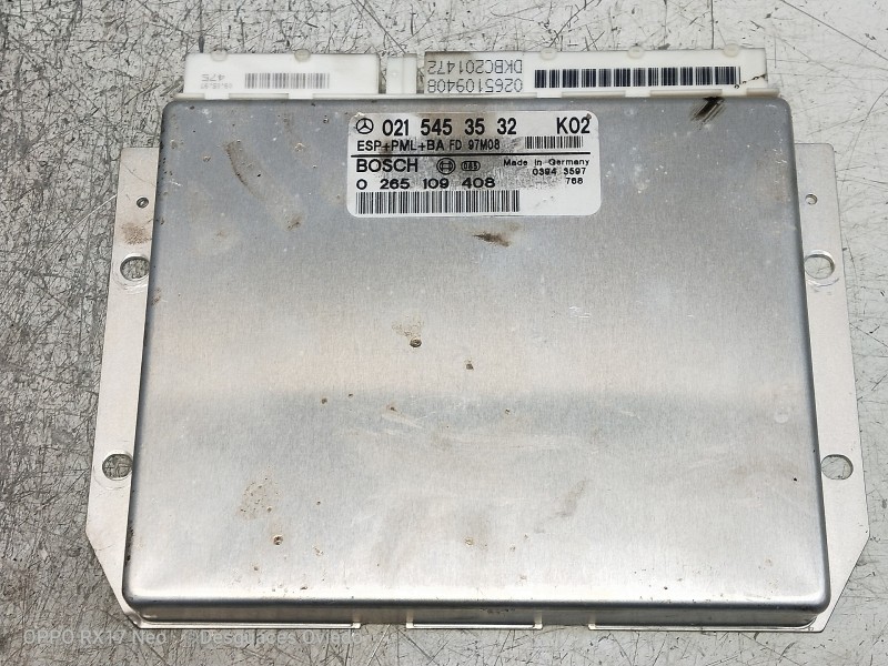 Recambio de centralita abs para mercedes clase e (w210) berlina 280 (210.063) referencia OEM IAM 0215453532 0265109408 