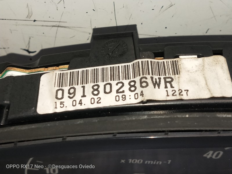 Recambio de cuadro instrumentos para opel vectra c berlina club referencia OEM IAM 09180286WR 110080123016 