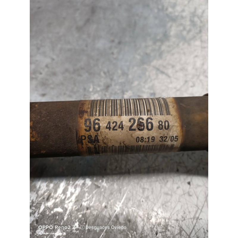 Recambio de transmision delantera izquierda para citroen xsara picasso 1.6 hdi 110 exclusive referencia OEM IAM 9642426680  