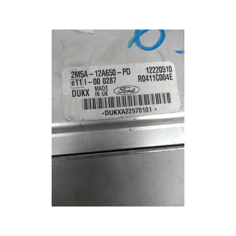 Recambio de centralita motor uce para ford focus berlina (cak) referencia OEM IAM R0411C004E 2M5A12A650PD 12220510 DUKX