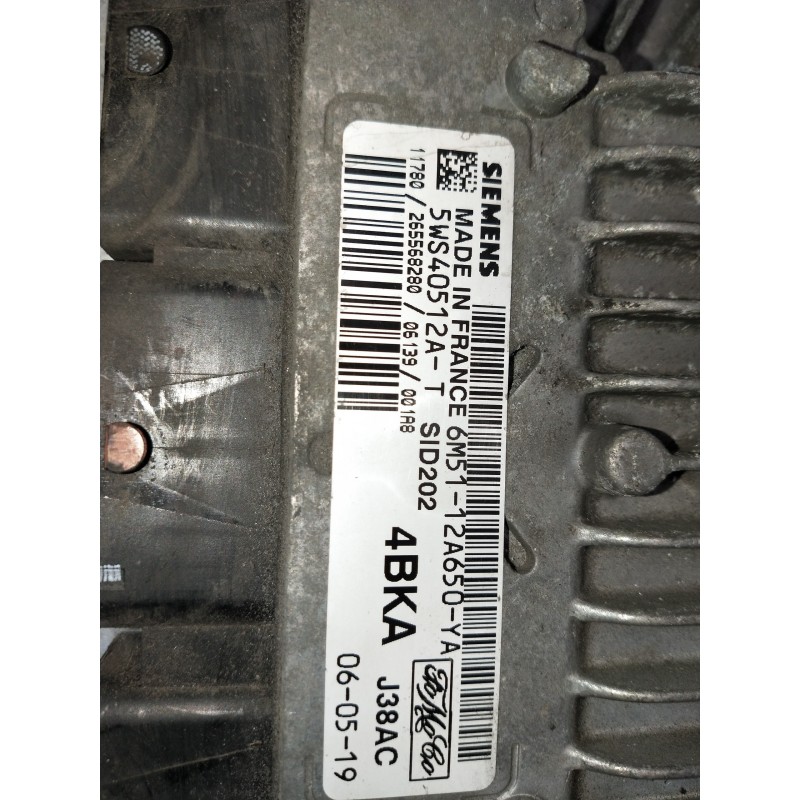 Recambio de centralita motor uce para ford focus berlina (cap) ambiente (d) referencia OEM IAM 5WS40512AT 6W5112A650YA 