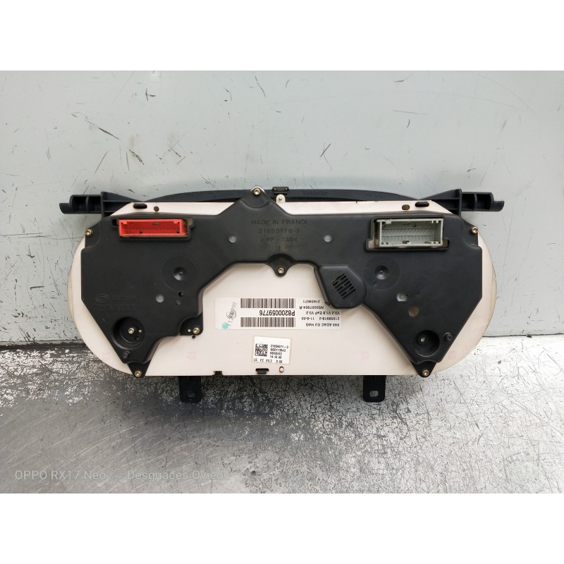 Recambio de cuadro instrumentos para renault clio ii fase ii (b/cb0) authentique referencia OEM IAM P8200059776 216589182 NS0007