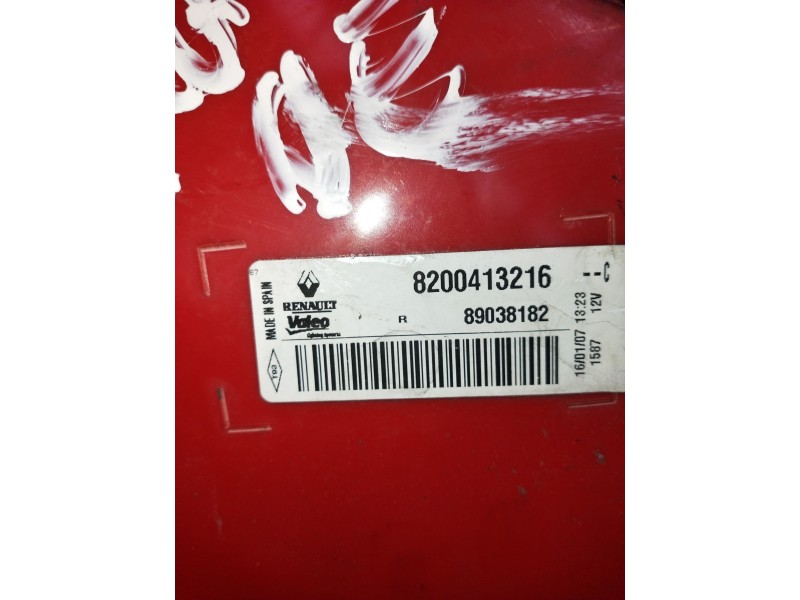 Recambio de piloto trasero derecho para renault megane ii berlina 5p confort dynamique referencia OEM IAM 8200413216 89038182 