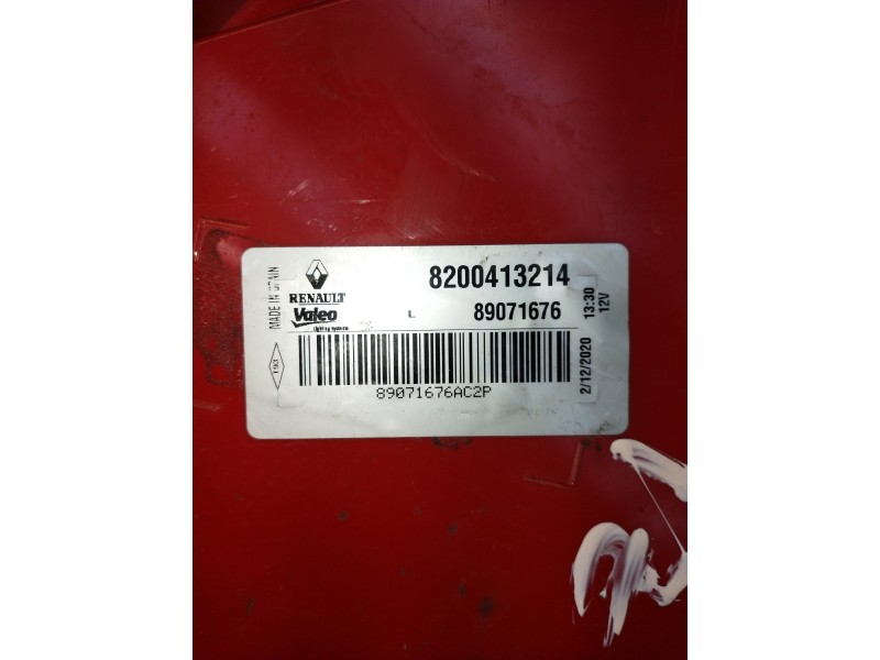 Recambio de piloto trasero izquierdo para renault megane ii berlina 5p confort dynamique referencia OEM IAM 8200413214 89071676 