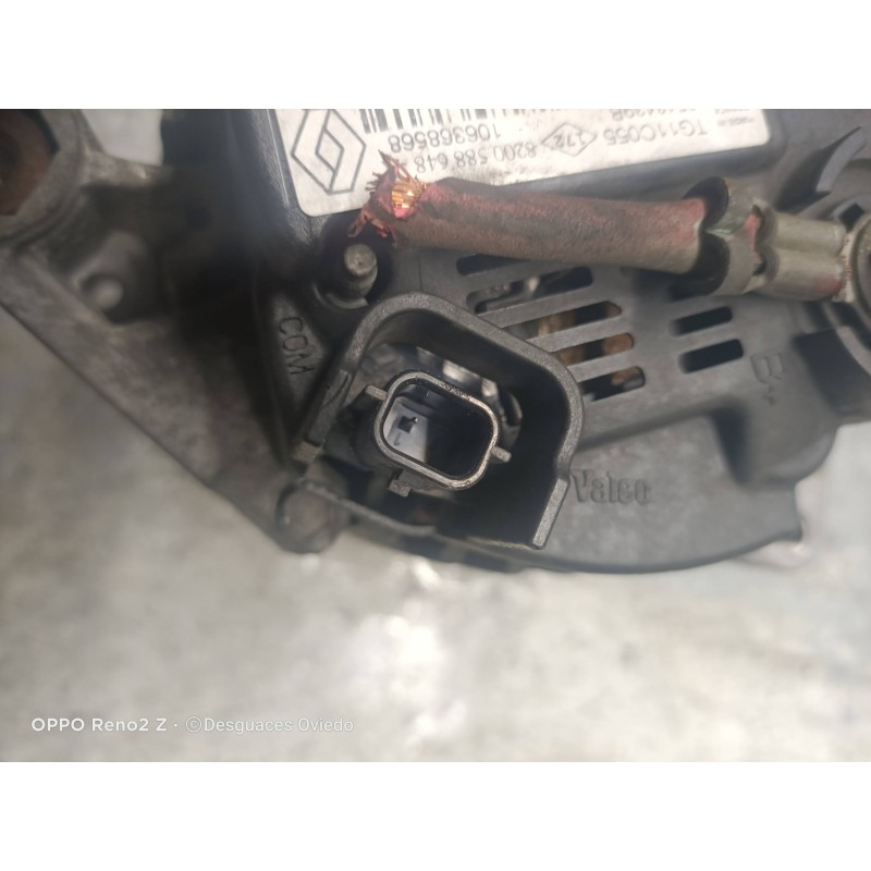 Recambio de alternador para renault megane ii berlina 5p confort dynamique referencia OEM IAM 8200588648A TG11C055 2543439B