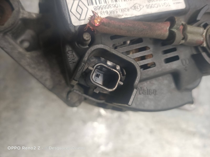 Recambio de alternador para renault megane ii berlina 5p confort dynamique referencia OEM IAM 8200588648A TG11C055 2543439B