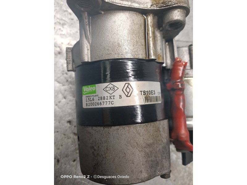 Recambio de motor arranque para renault megane ii berlina 5p confort dynamique referencia OEM IAM 8200266777C 2882KT 