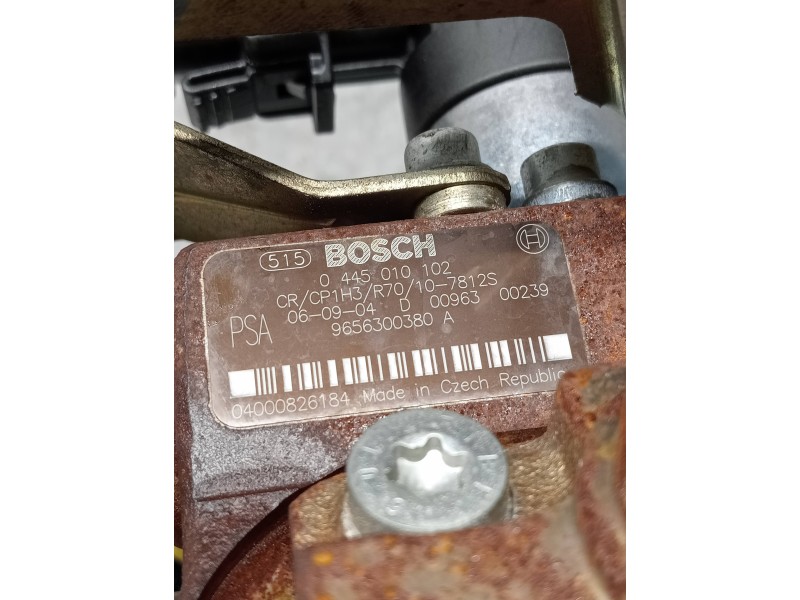 Recambio de bomba inyeccion para citroen c5 berlina lx (e) referencia OEM IAM 0445010102 9656300380A 