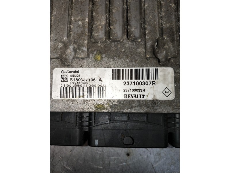 Recambio de centralita motor uce para renault megane iii sport tourer dynamique referencia OEM IAM S180067106A 237100307R 237100