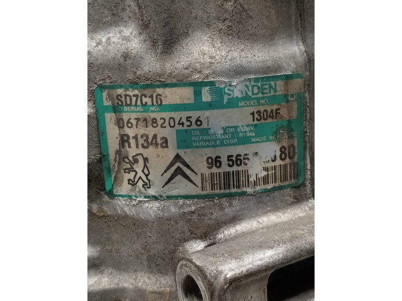 Recambio de compresor aire acondicionado para citroen c5 berlina lx (e) referencia OEM IAM SD7C161304F  