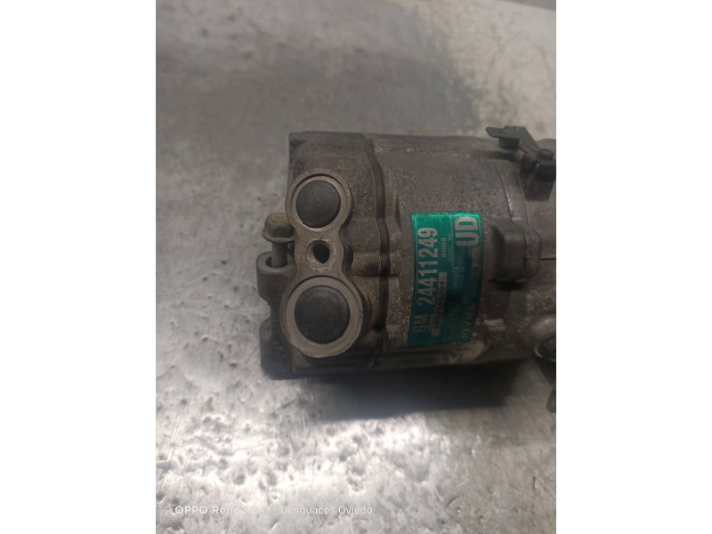 Recambio de compresor aire acondicionado para saab 9-3 berlina 2.2 tid arc referencia OEM IAM 0852908204 24411249 