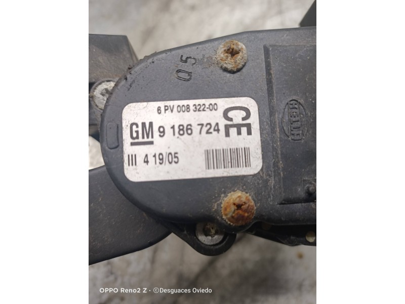 Recambio de potenciometro pedal para opel vectra c berlina club referencia OEM IAM 6PV00832200 9186724 CE