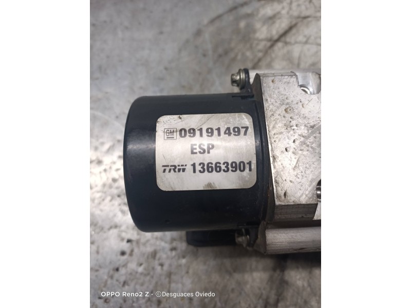 Recambio de abs para opel vectra c berlina club referencia OEM IAM 13509201 13663901 54084636G 09191497 13663901