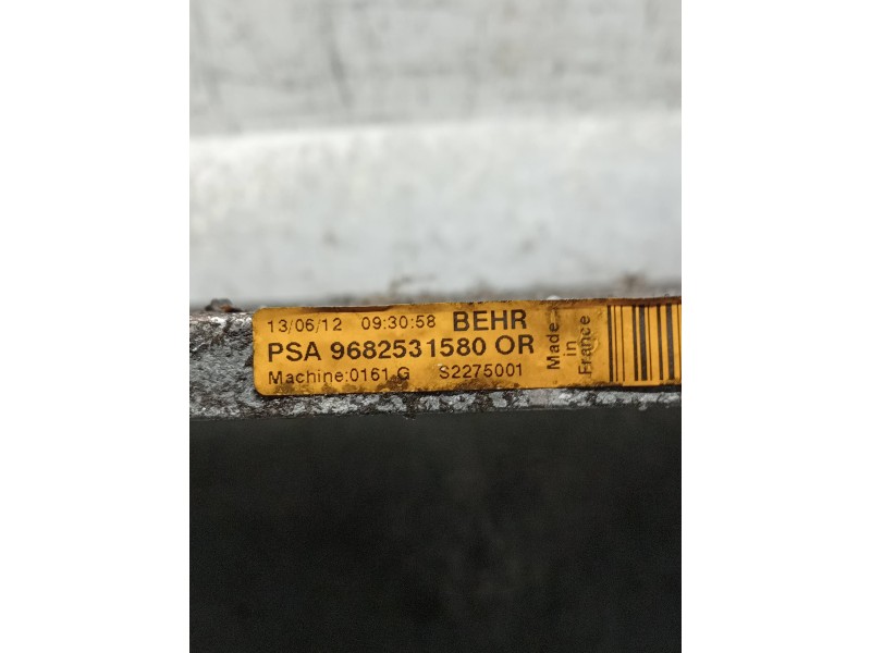 Recambio de condensador / radiador aire acondicionado para citroen c4 lim. collection referencia OEM IAM 9682531580  