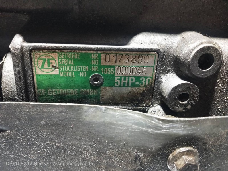 Recambio de caja cambios para aston martin db 7 vantage referencia OEM IAM 5HP30 1055000046 000046 0173890 Recambio de caja cambios para aston martin db 7 vantage referencia OEM IAM 5HP30 1055000046 000046 0173890