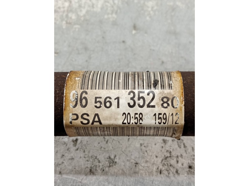 Recambio de transmision delantera izquierda para citroen c4 lim. collection referencia OEM IAM 9656135280  