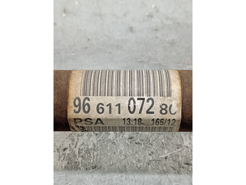 Recambio de transmision delantera derecha para citroen c4 lim. collection referencia OEM IAM 9661107280  