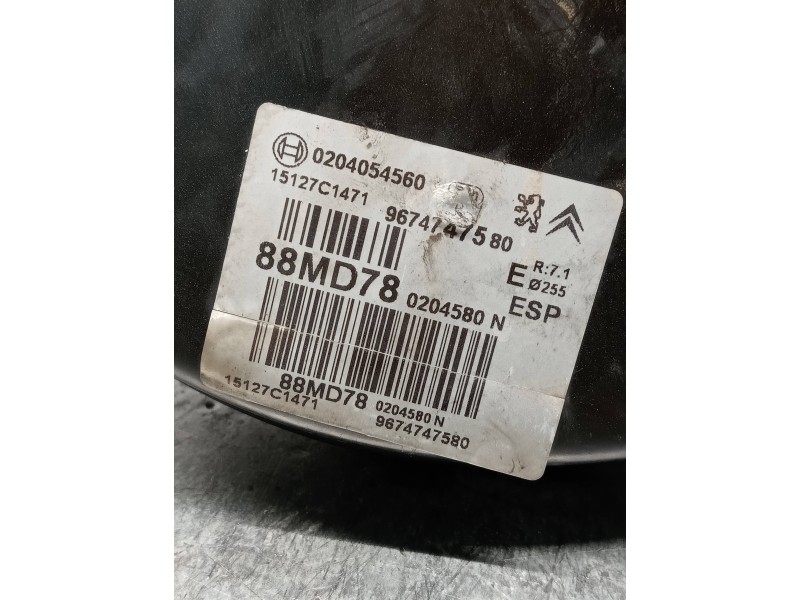 Recambio de servofreno para citroen c4 lim. collection referencia OEM IAM 0204054560 9674747580 