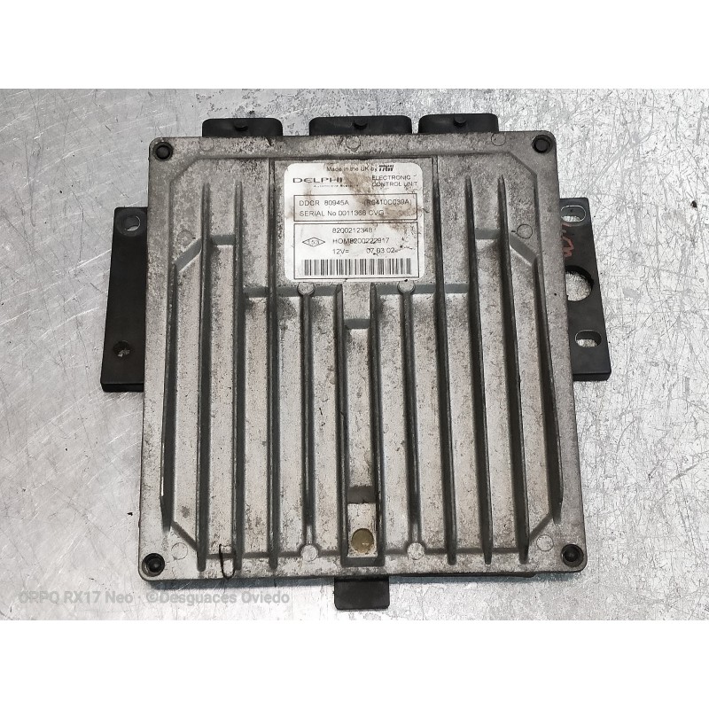 Recambio de centralita motor uce para renault clio ii fase ii (b/cb0) authentique referencia OEM IAM 820021348 HOM8200222917 