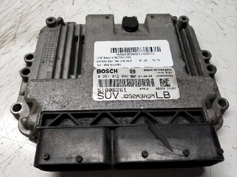 Recambio de centralita motor uce para suzuki sx4 rw (ey) glx referencia OEM IAM 0281012992 51806261 SUVLB 3392079JQ1000