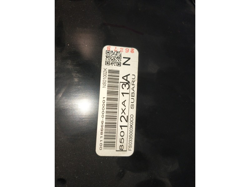 Recambio de cuadro instrumentos para subaru tribeca b9 classic referencia OEM IAM 85012XA13A  