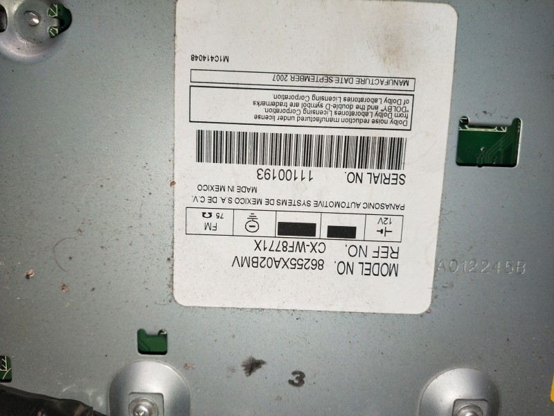 Recambio de luz interior para subaru tribeca b9 classic referencia OEM IAM 86255XA02BMV  