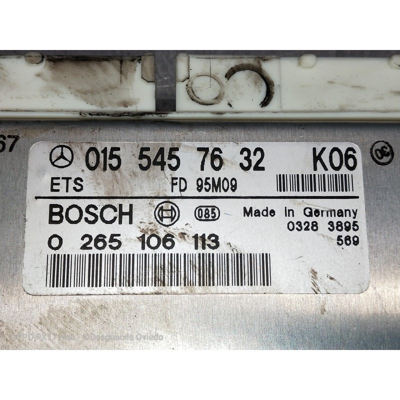 Recambio de centralita cambio automatico para mercedes clase e (w210) berlina diesel 300 diesel (210.020) referencia OEM IAM 015