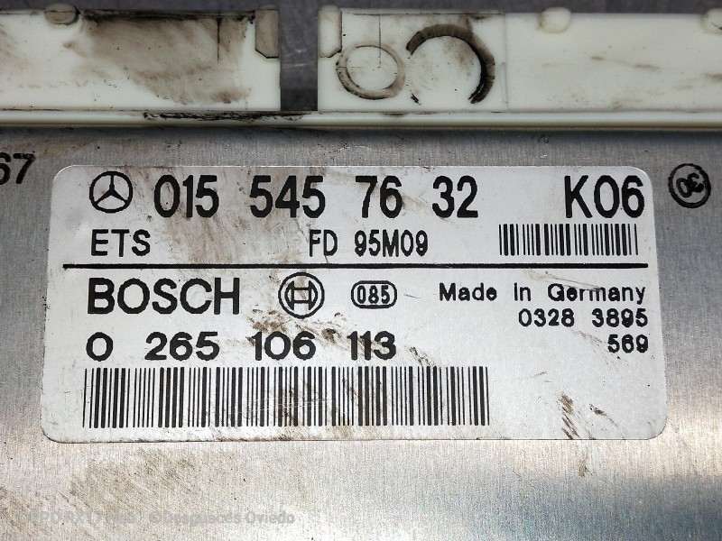 Recambio de centralita cambio automatico para mercedes clase e (w210) berlina diesel 300 diesel (210.020) referencia OEM IAM 015