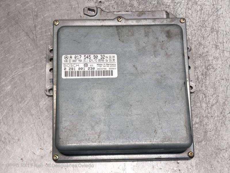 Recambio de centralita motor uce para mercedes clase e (w210) berlina diesel 300 diesel (210.020) referencia OEM IAM A0175459032