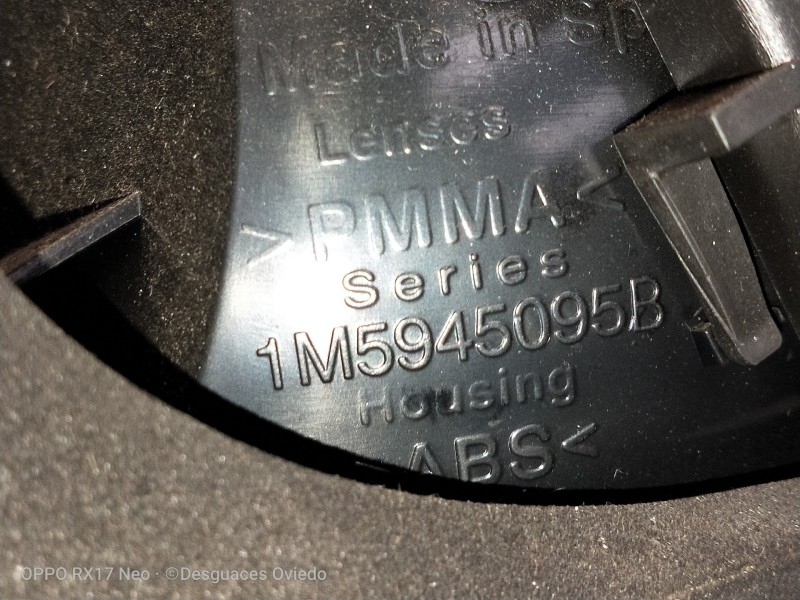 Recambio de piloto trasero izquierdo para seat toledo (1m2) select referencia OEM IAM 1M5945095B  