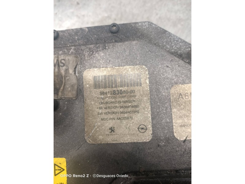 Recambio de bateria para opel mokka electrico referencia OEM IAM 984128308000  