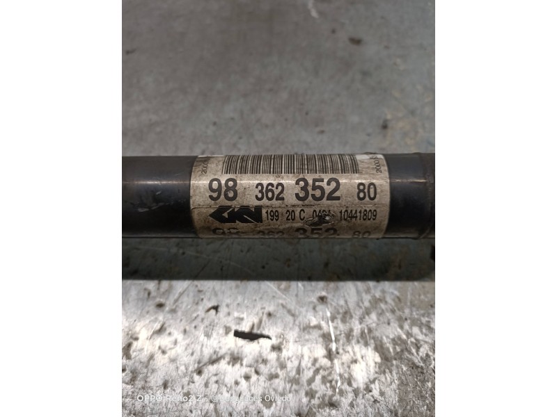 Recambio de transmision delantera izquierda para opel mokka electrico referencia OEM IAM 9836235280  