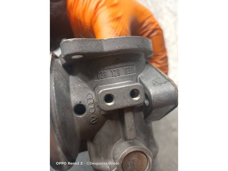 Recambio de valvula egr para seat toledo (1m2) select referencia OEM IAM 038129637  