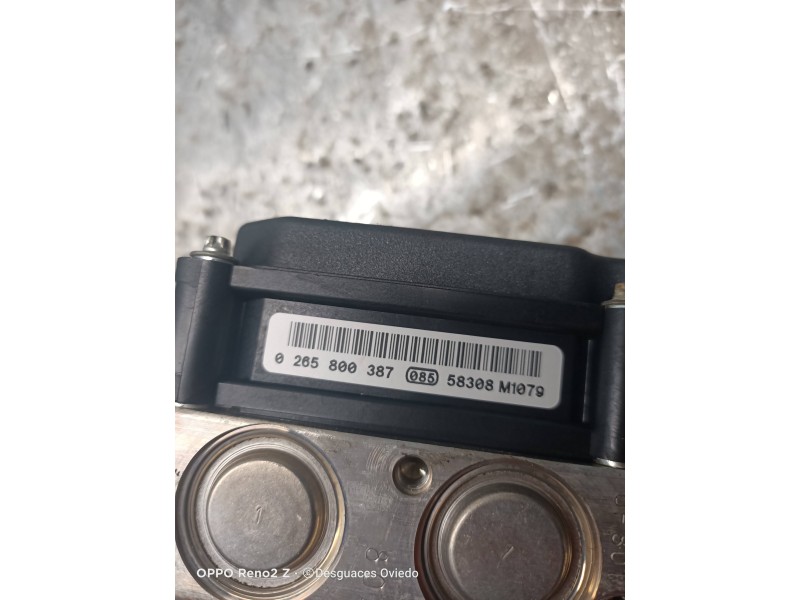 Recambio de abs para renault scenic ii authentique referencia OEM IAM 0265800387 8200344606 0265231474
