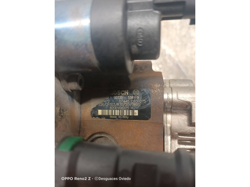 Recambio de bomba inyeccion para renault scenic ii authentique referencia OEM IAM 0445010075 8200108225 