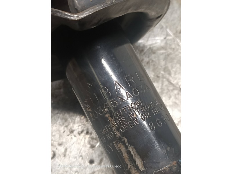 Recambio de amortiguador trasero derecho para subaru tribeca b9 classic referencia OEM IAM 20365XA03A  