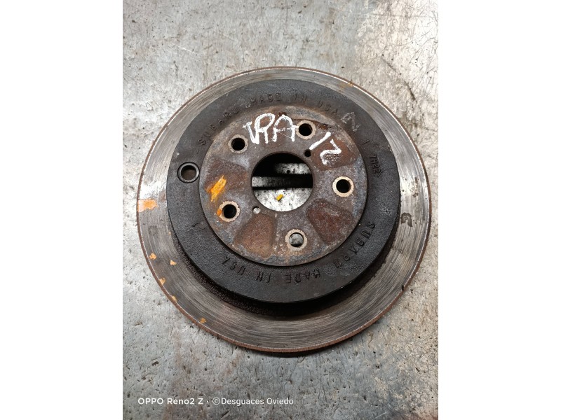 Recambio de disco freno trasero para subaru tribeca b9 classic referencia OEM IAM   