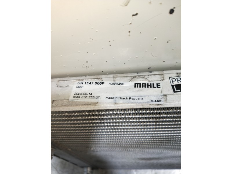 Recambio de radiador agua para bmw serie 7 (f01/f02) 740d xdrive referencia OEM IAM 70823496 CR1147000P 