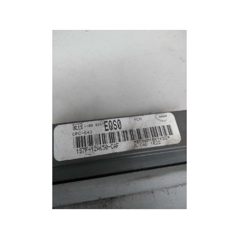 Recambio de centralita motor uce para ford mondeo turnier (ge) 2.0 tdci td cat referencia OEM IAM 1S7F12A650CAF EQS0 