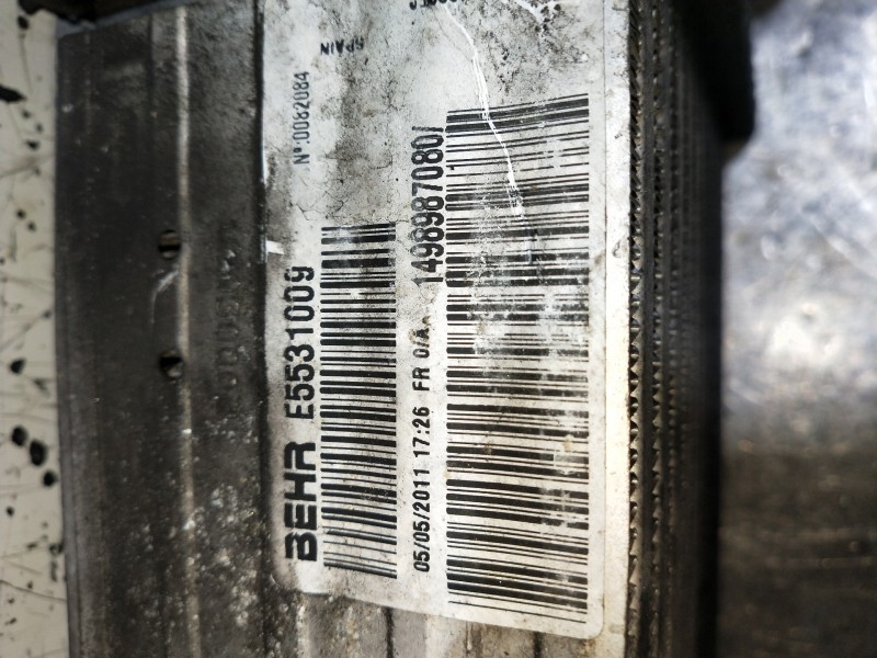 Recambio de intercooler para peugeot expert kasten furg. referencia OEM IAM E5531009 1498987080 