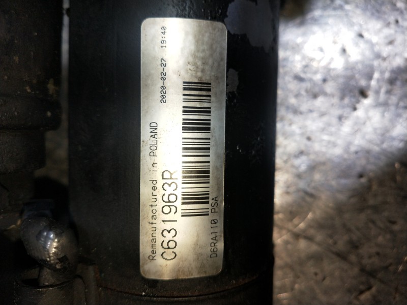 Recambio de motor arranque para peugeot expert kasten furg. referencia OEM IAM C631963R  