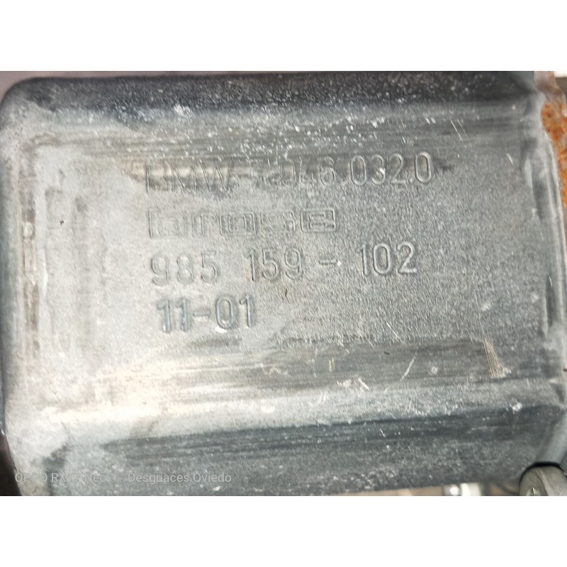 Recambio de elevalunas trasero derecho para bmw serie 7 (f01/f02) 740d xdrive referencia OEM IAM 70460320 985159102 4P