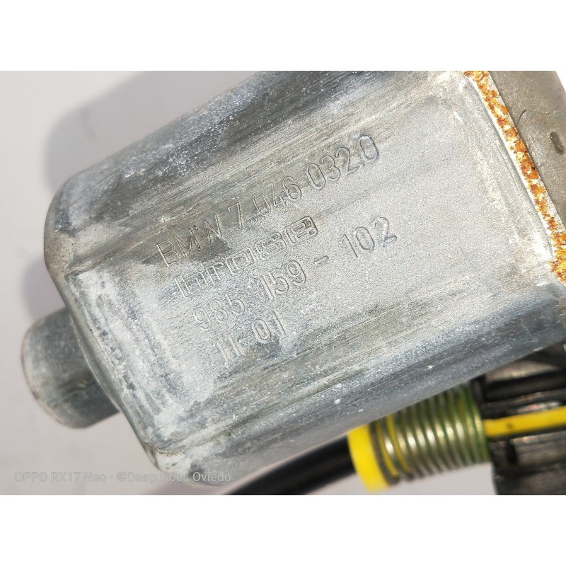 Recambio de elevalunas delantero derecho para bmw serie 7 (f01/f02) 740d xdrive referencia OEM IAM 70460320 985159102 4P