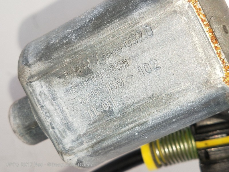 Recambio de elevalunas delantero derecho para bmw serie 7 (f01/f02) 740d xdrive referencia OEM IAM 70460320 985159102 4P