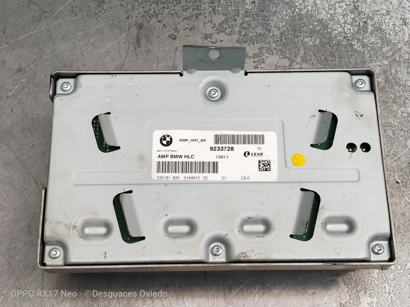 Recambio de modulo electronico para bmw serie 7 (f01/f02) 740d xdrive referencia OEM IAM 9233728 535181830 014491503